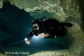   Cave Diver. Technical Diving.Cave diving Jackson Blue Florida. Amanda Cotton Diver Diving. Florida  